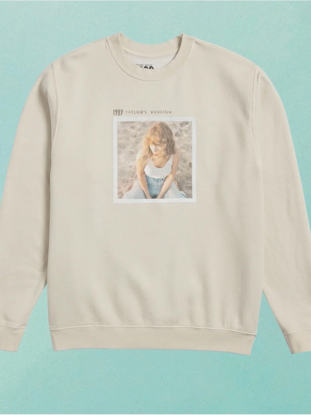 1989 (TAYLOR'S VERSION) BEIGE CREWNECK